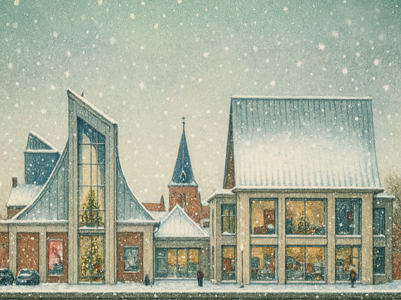 Utzon Jul Tegning