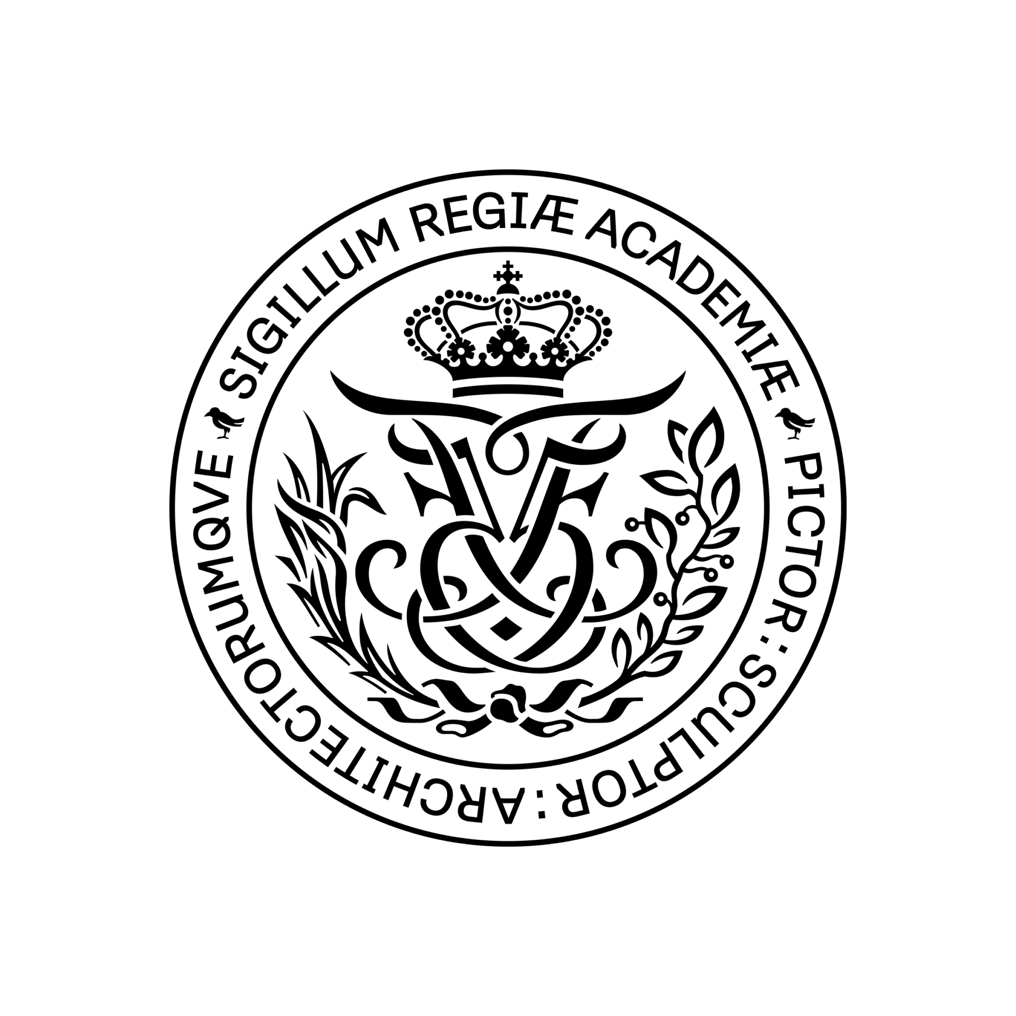 Det_Kongelige_Akademi logo
