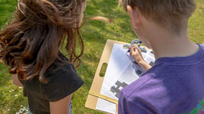 Foto af børn på Utzon