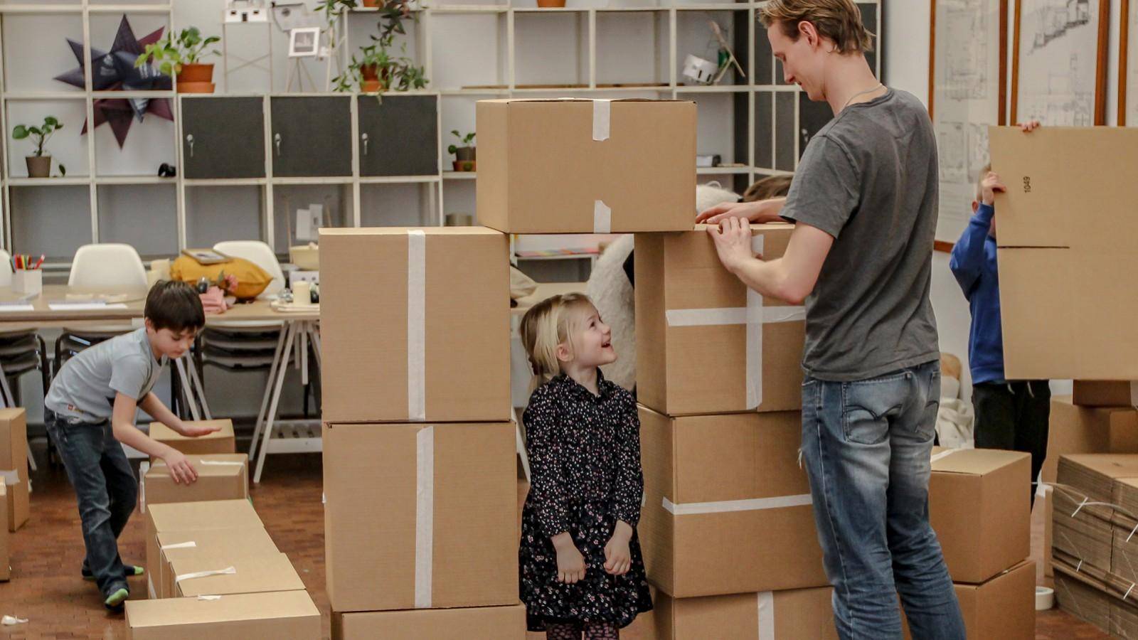 Foto af børn på Utzon