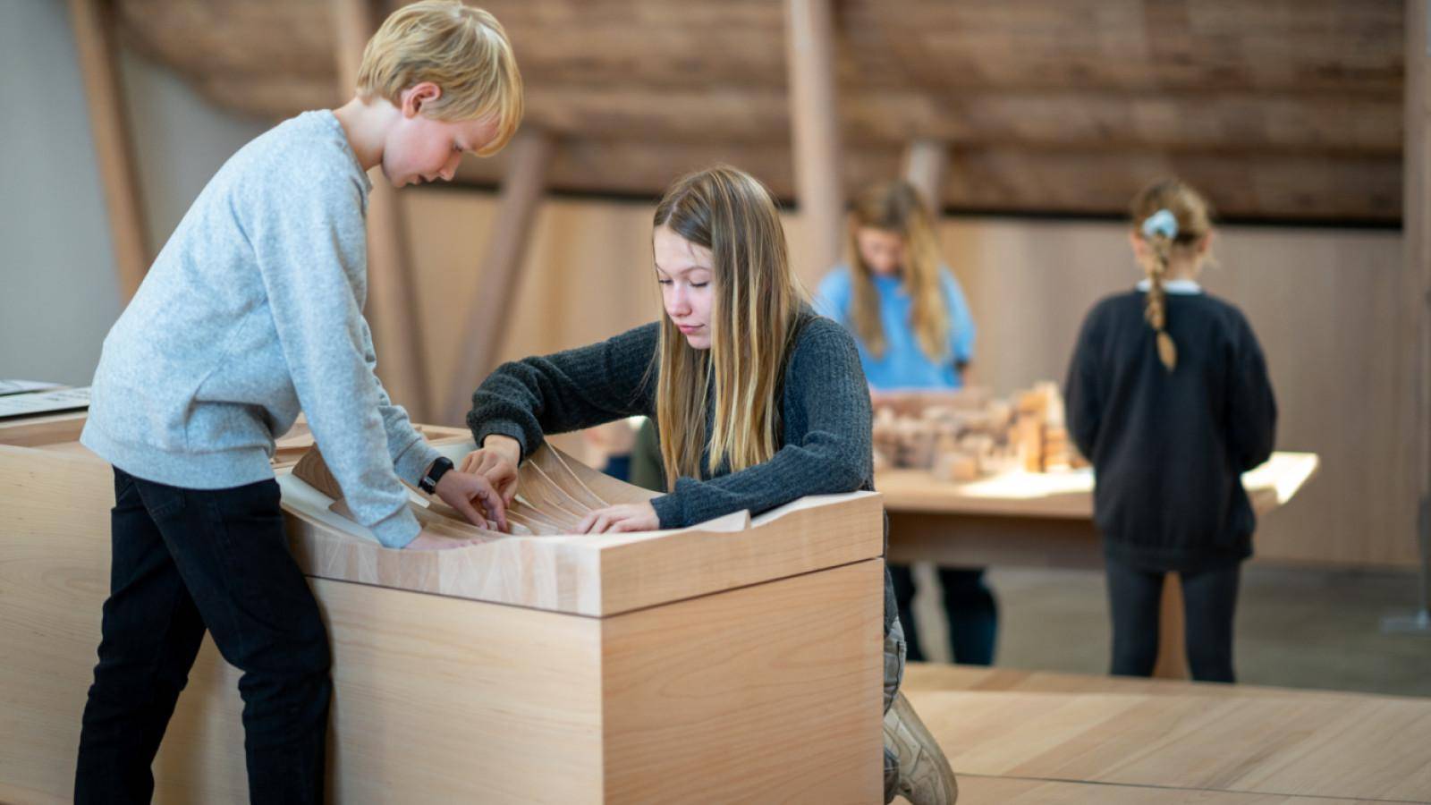 Foto af børn på Utzon