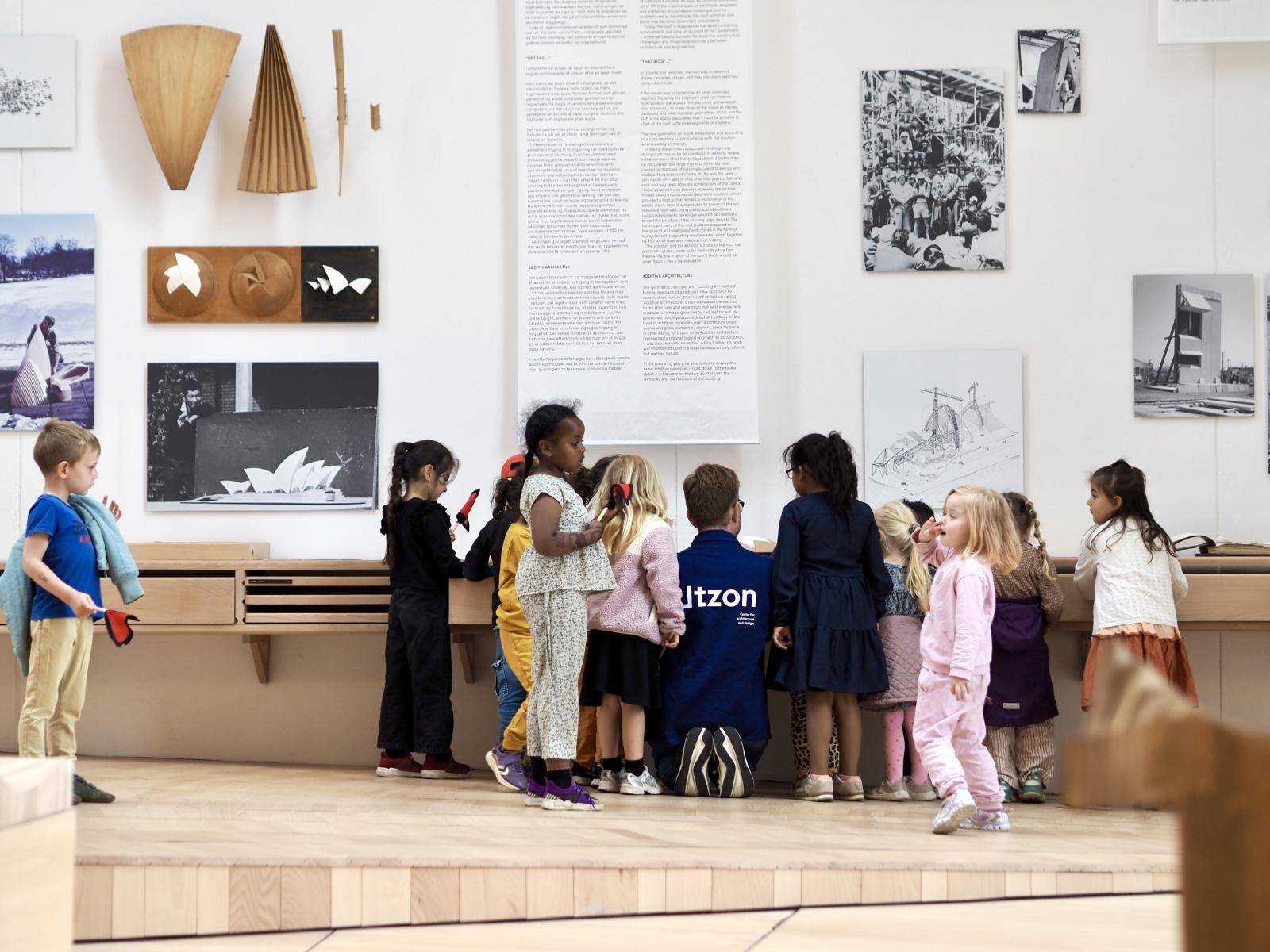 Børn på Utzon Center